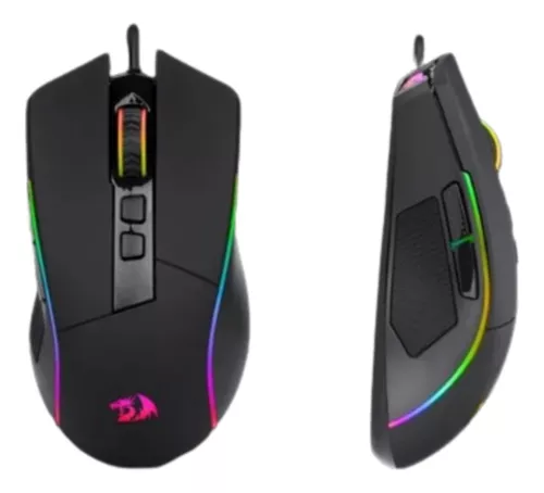 REDRAGON-ratón Gaming Lonewolf G105 RGB